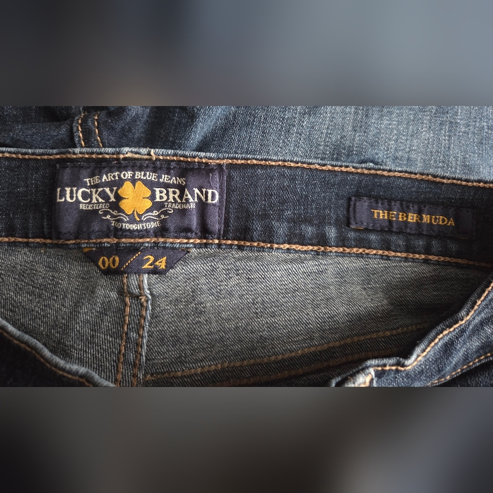 Lucky Brand Jeans Shorts. Size 00/24. Like new. - Picture 8 of 11